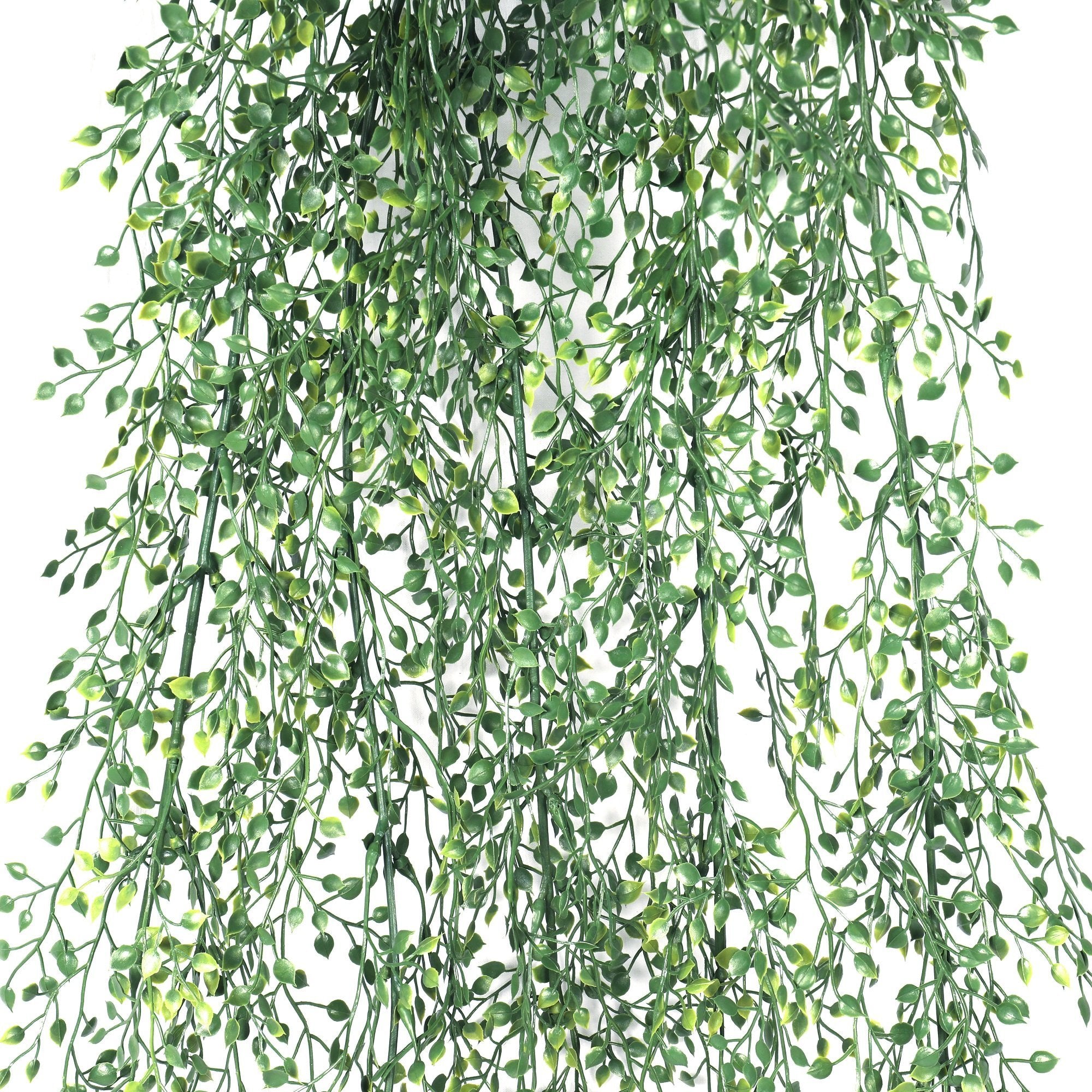 Artificial Hanging Jade Leaf Vine UV Resistant 90cm - Designer Vertical Gardens artificial vertical garden plants artificial vertical garden wall