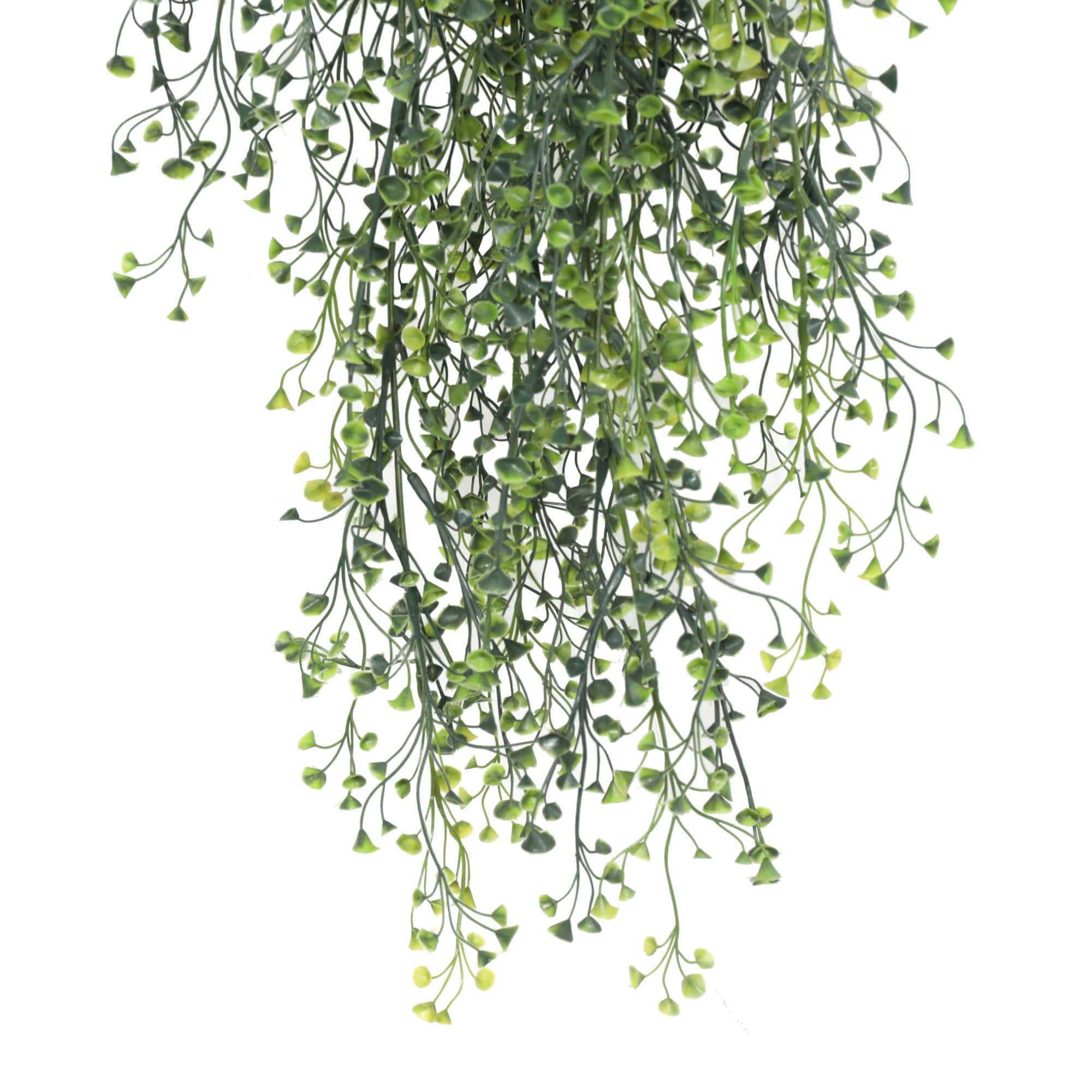 Artificial Hanging Pearls (Potted) 56cm UV Resistant - Designer Vertical Gardens hanging fern