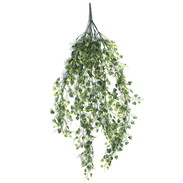 Artificial Hanging Plant (Heart Leaf) UV Resistant 90cm - image 2