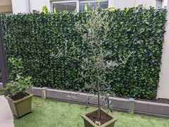 Artificial Ivy Hedge Panel 1m x 1m - UVTEX Certified UV Resistant