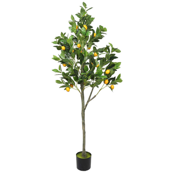 Artificial Lemon Tree (Potted) with Lemons 150cm - image 1