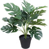 Artificial Potted Split Philodendron (Monstera) 40cm - Designer Vertical Gardens Artificial Shrubs and Small plants