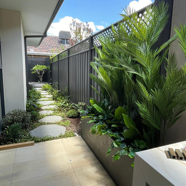 Artificial Potted Taro Plant / Elephant Ear 70cm - image 5