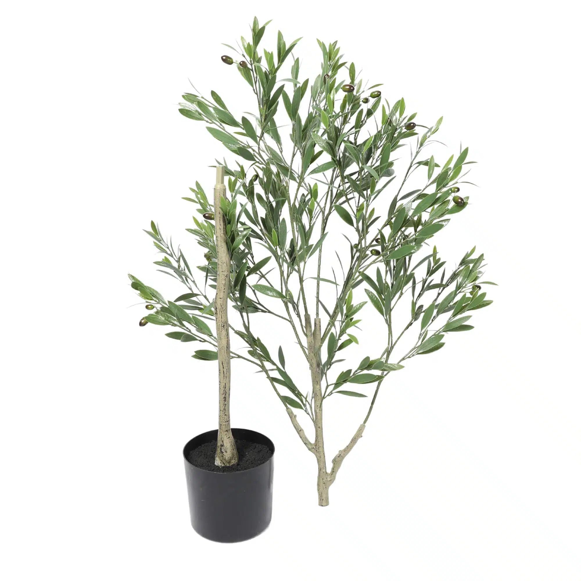 Artificial Potted UV Resistant Nearly Natural Olive Plant 150cm - Designer Vertical Gardens Artificial Trees Artificial Trees for Commercial Properties