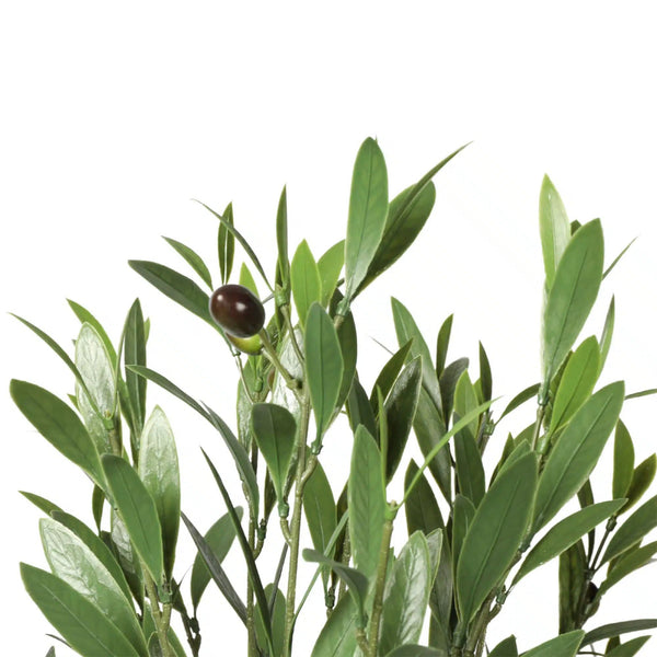 Artificial Potted UV Resistant Nearly Natural Olive Plant 150cm — detail view