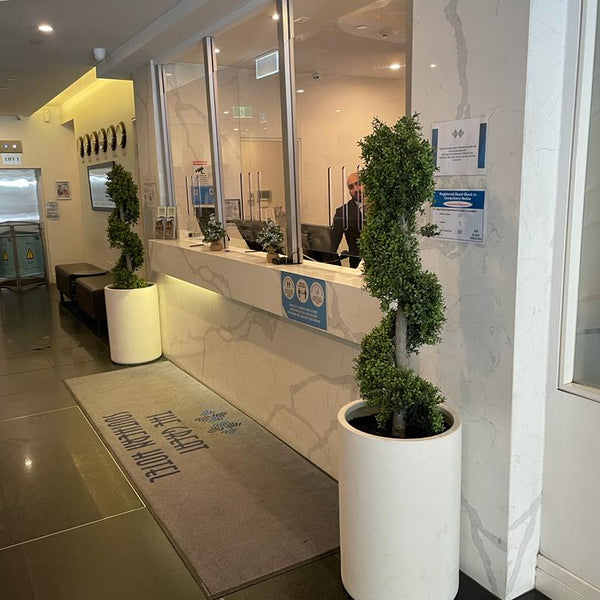 150cm UV Resistant Artificial Topiary Spiral Tree | Faux Boxwood for Outdoor & Indoor - image 5