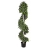 Artificial Topiary Spiral Tree 150cm UV Resistant - Designer Vertical Gardens Artificial Trees Topiary Ball