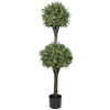 Load image into Gallery viewer, Artificial Topiary Tree (2 Ball Faux Topiary Shrub) 150cm High UV Resistant - Designer Vertical Gardens artificial garden wall plants artificial green wall australia