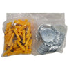 Budget Pack Screw, Washer & Plug Kit (Timber, Drywall And Plaster) 50 Pack