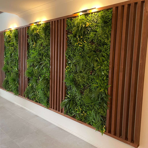 Luxury Country Fern Artificial Vertical Garden / Green Wall 100cm x 100cm UV Resistant - image 15