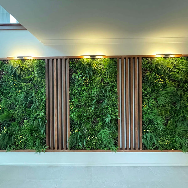 Luxury Country Fern Artificial Vertical Garden / Green Wall 100cm x 100cm UV Resistant - image 14