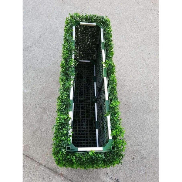 Deluxe Portable Bright Buxus Hedge 100cm x 50cm - UVTEX Certified UV Resistant - image 4