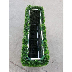 Deluxe Portable Bright Buxus Hedge 100cm x 50cm - UVTEX Certified UV Resistant