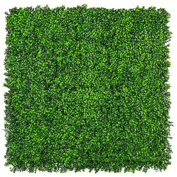 Dense Buxus Artificial Hedge Tile 1m x 1m - UV Certified - image 1