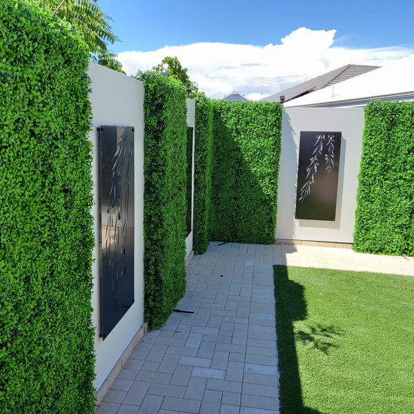 Dense Buxus Artificial Hedge Tile 1m x 1m - UV Certified - image 8