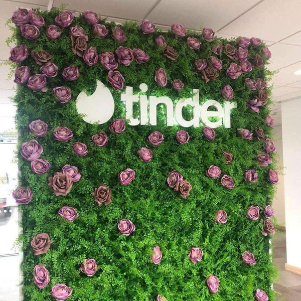 Dense Fern Artificial Green Wall 1m x 1m - UVTEX Certified UV Resistant - image 12