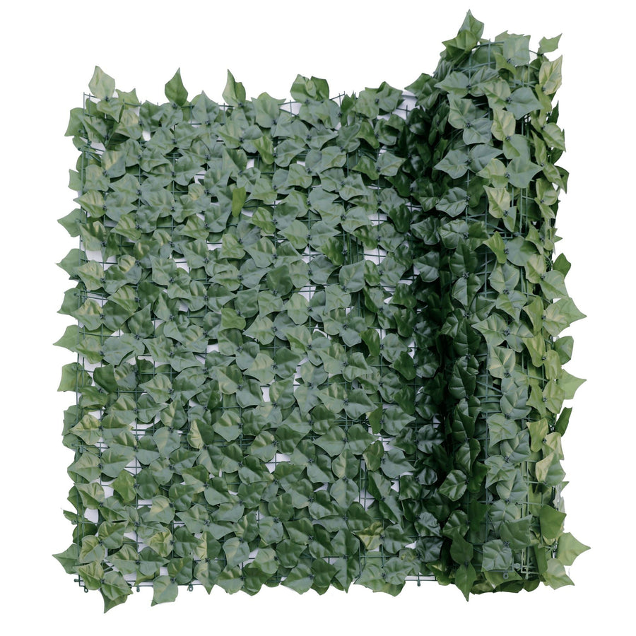 Double-Sided Artificial Ivy Roll 3m x 1m - UV Resistant Privacy Hedge