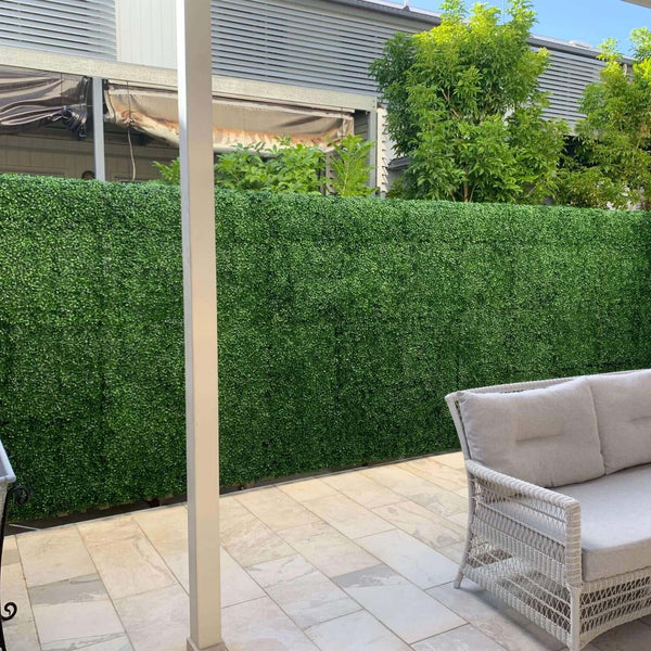 English Boxwood Artificial Hedge Panel 1m x 1m - UV Certified - image 6