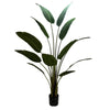 Grand Artificial Potted Travellers Palm (Banana Palm Tree) 160cm - Designer Vertical Gardens artificial shrubs Artificial Shrubs and Small plants