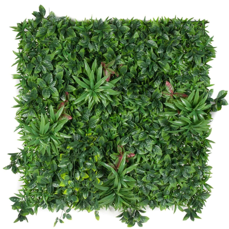 Luxury Green Meadows Vertical Garden Green Wall Panel 1m x 1m – SGS UV Resistant
