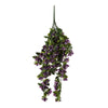 Load image into Gallery viewer, Hanging Artificial Bougainvillea Plant Purple UV Resistant 90cm - Designer Vertical Gardens Stems / Ferns