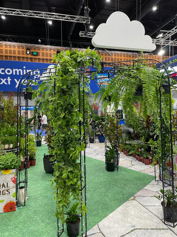 Hanging Artificial Philodendron Bush - 100cm