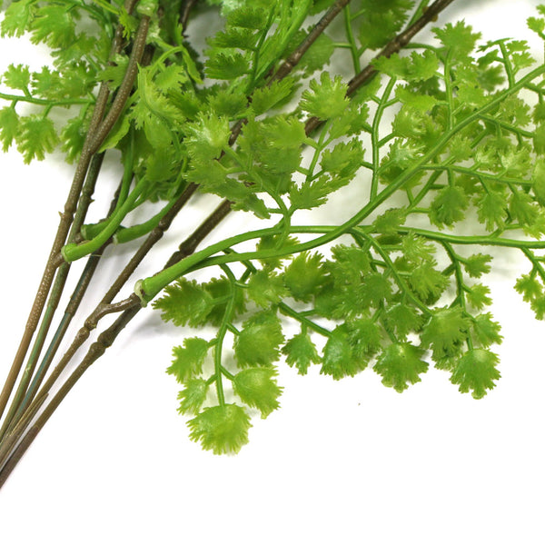 Hanging Native Green Dense Maiden Hair Fern Bush UV Resistant 80cm - image 7
