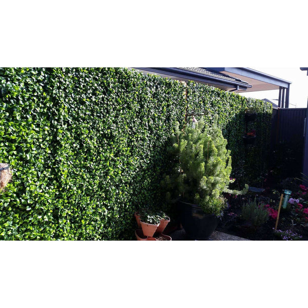 Jasmine Artificial Hedge Panel 100cm x 100cm - UV Certified — gallery image 8