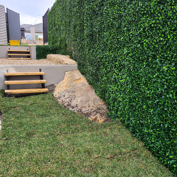 Jasmine Artificial Hedge Panel 100cm x 100cm - UVTEX Certified UV Resistant - image 12