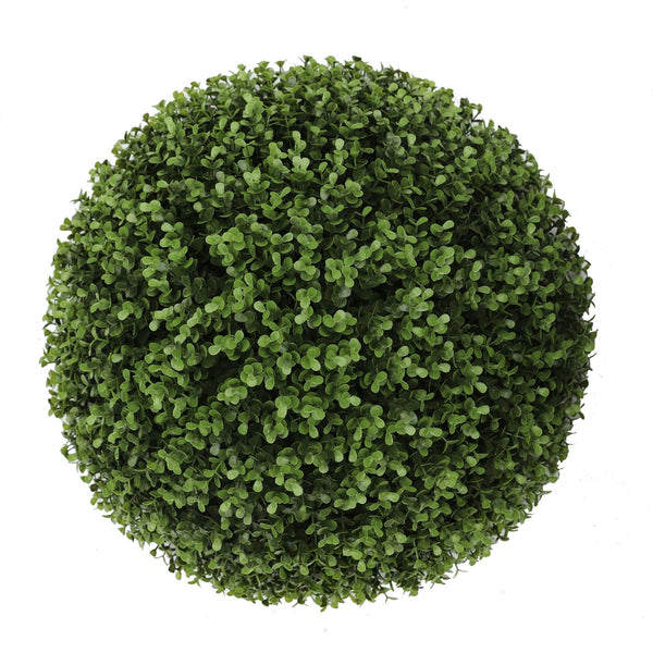 Large Artificial Topiary Ball Natural Buxus 44cm UV Resistant - image 1