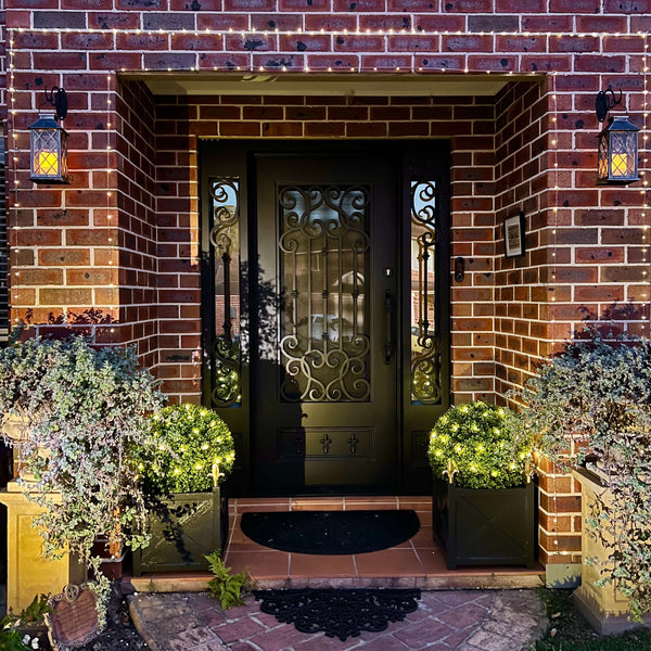 Large Artificial Topiary Ball Natural Buxus 44cm UV Resistant - image 2