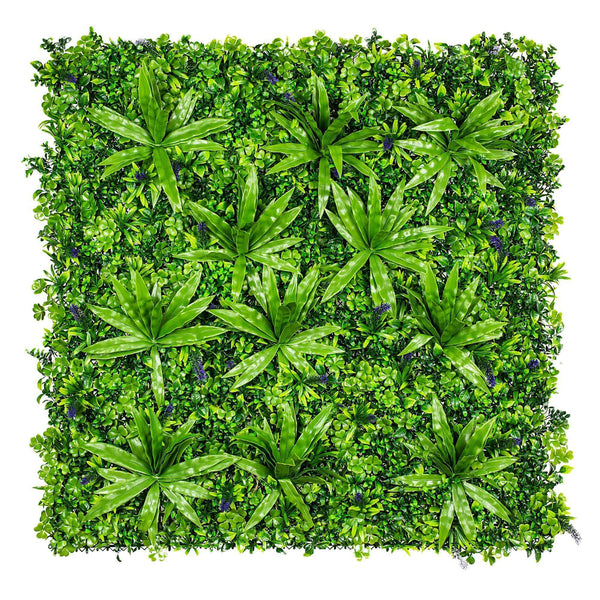 Lavender Artificial Green Wall 1m x 1m - UVTEX Certified UV Resistant - image 1