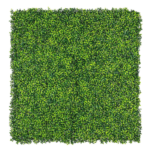 Light English Boxwood Hedge Panel 1m x 1m - UVTEX Certified UV Resistant - image 1