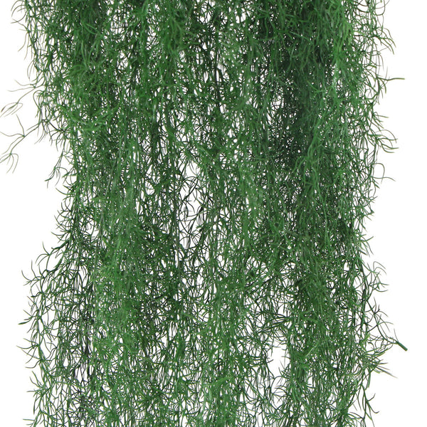 Long Hanging Artificial Spanish Moss Basket 135cm UV Resistant - image 3