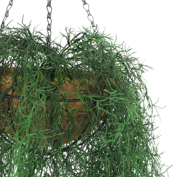 Long Hanging Artificial Spanish Moss Basket 135cm UV Resistant - image 4