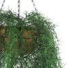 Long Hanging Artificial Spanish Moss Basket 135cm UV Resistant - Designer Vertical Gardens hanging fern hanging plants