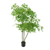 Luscious Premium Artificial Nandina Tree (Sacred Bamboo) 140cm - Designer Vertical Gardens Artificial Trees Artificial Trees for Balconies