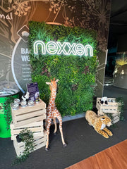 Luxury Country Fern Artificial Vertical Garden / Green Wall 100cm x 100cm UV Resistant