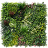 Evergreen Rainforest Recycled Green Wall 1m x 1m - UVTEX Certified UV Resistant