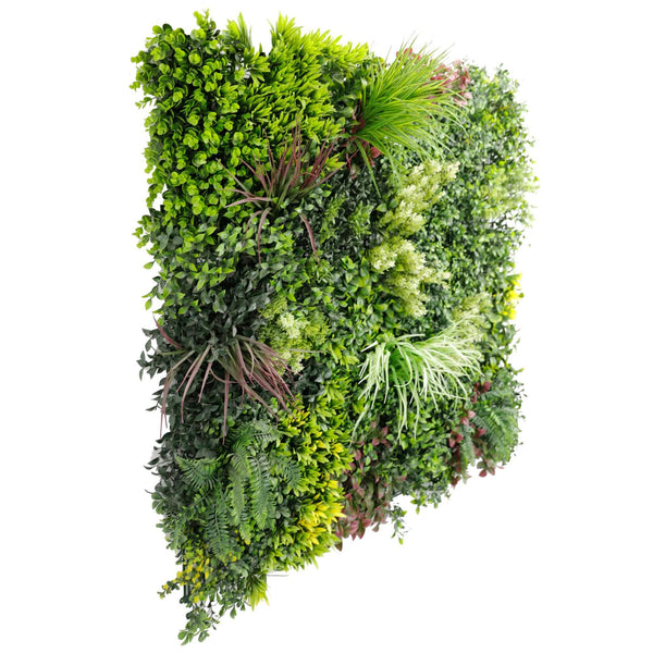 Evergreen Rainforest Recycled Green Wall 1m x 1m - UVTEX Certified UV Resistant — view 2