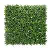 Luxury Flowering Artificial Buxus Hedge Panel UV Resistant 1m X 1m - Designer Vertical Gardens artificial green wall australia artificial green wall sydney