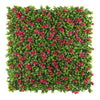 Flowering Pink Vertical Garden 1m x 1m - UVTEX Certified UV Resistant