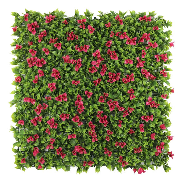 Flowering Pink Vertical Garden 1m x 1m - UVTEX Certified UV Resistant - image 1
