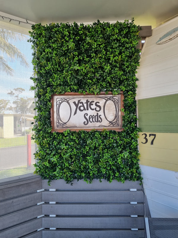 Luxury Mixed Ivy Artificial Hedge Panel 1m x 1m – SGS UV Resistant — gallery image 16