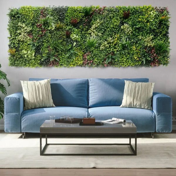 Artificial Vertical Garden 3 Panel Set (3 SQM) - UV Resistant Living Wall