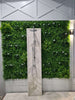 Luxury White Lily Artificial Vertical Garden / Fake Green Wall 1m x 1m UV Resistant - Designer Vertical Gardens artificial garden wall plants artificial green wall australia