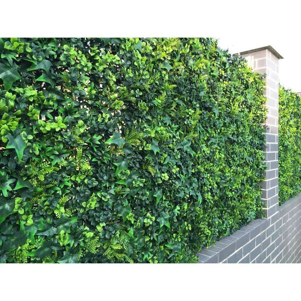 Luxury Mixed Ivy Artificial Hedge Panel 1m x 1m – SGS UV Resistant — gallery image 8