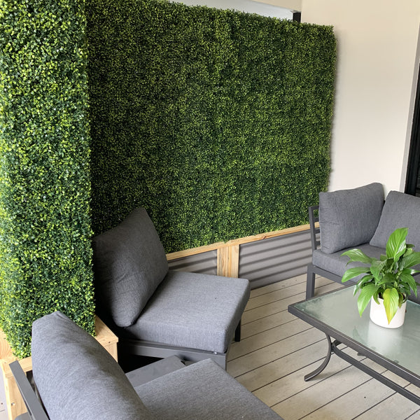 Portable Mixed English Boxwood Hedge 1.5m x 1.5m - UVTEX Certified UV Resistant - image 4