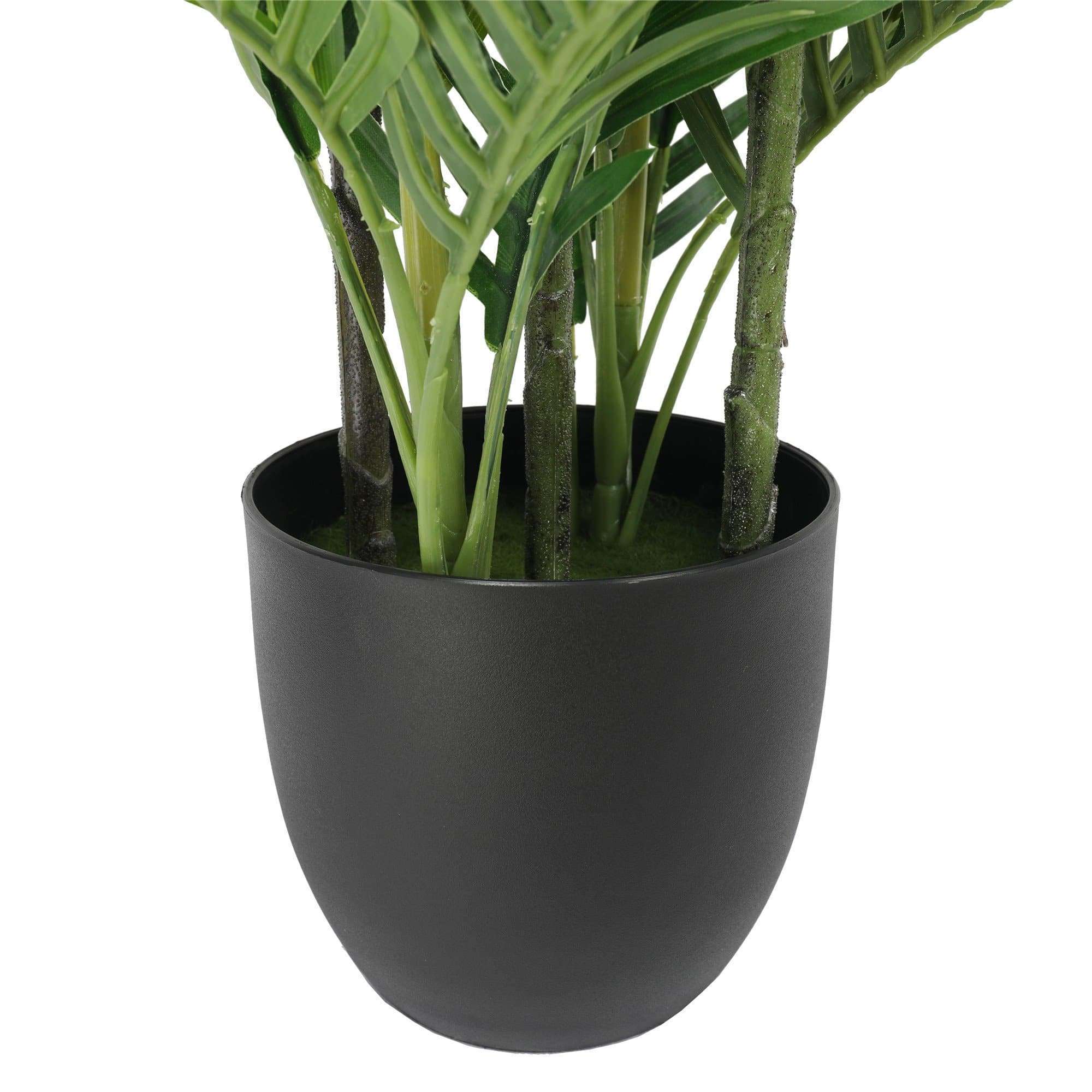 Potted Artificial Palm Multi-trunk Fan Palm 180cm - Designer Vertical Gardens Bamboos and Palm