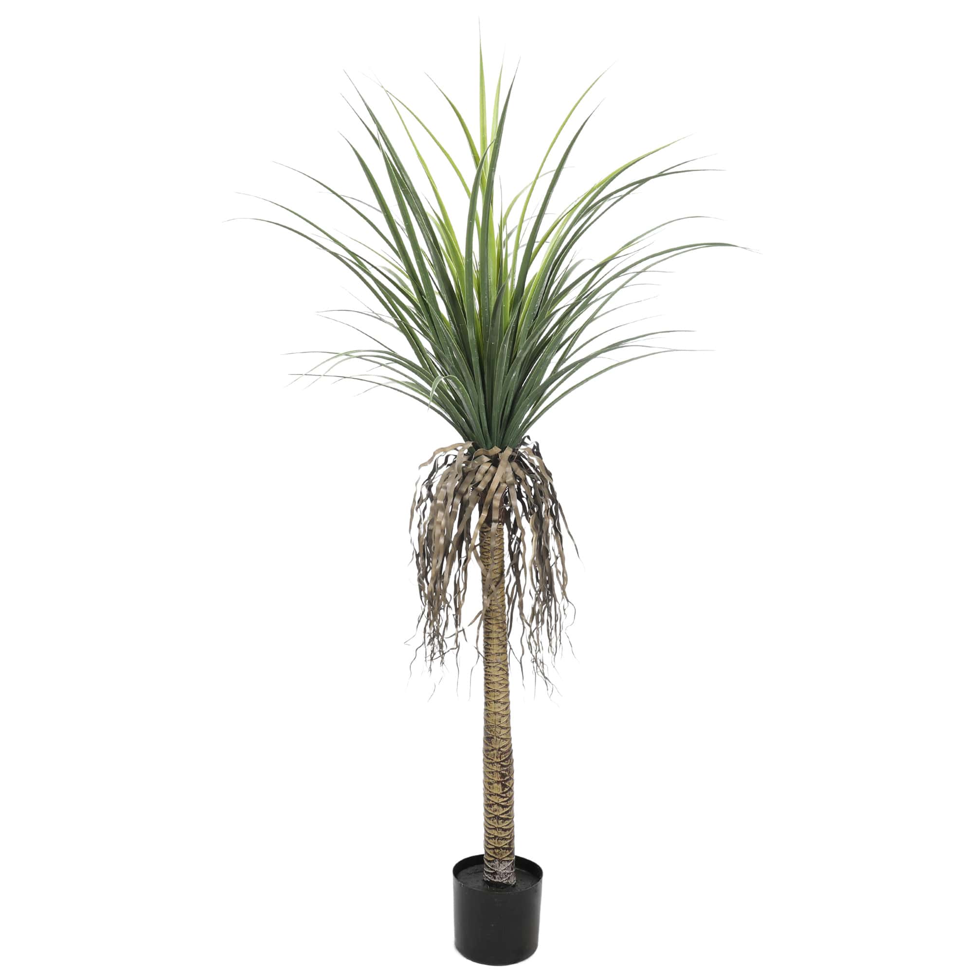 Potted Artificial Yucca Tree With Tall Head 150cm UV Resistant  - Designer Vertical Gardens Artificial Trees Artificial Trees for Balconies